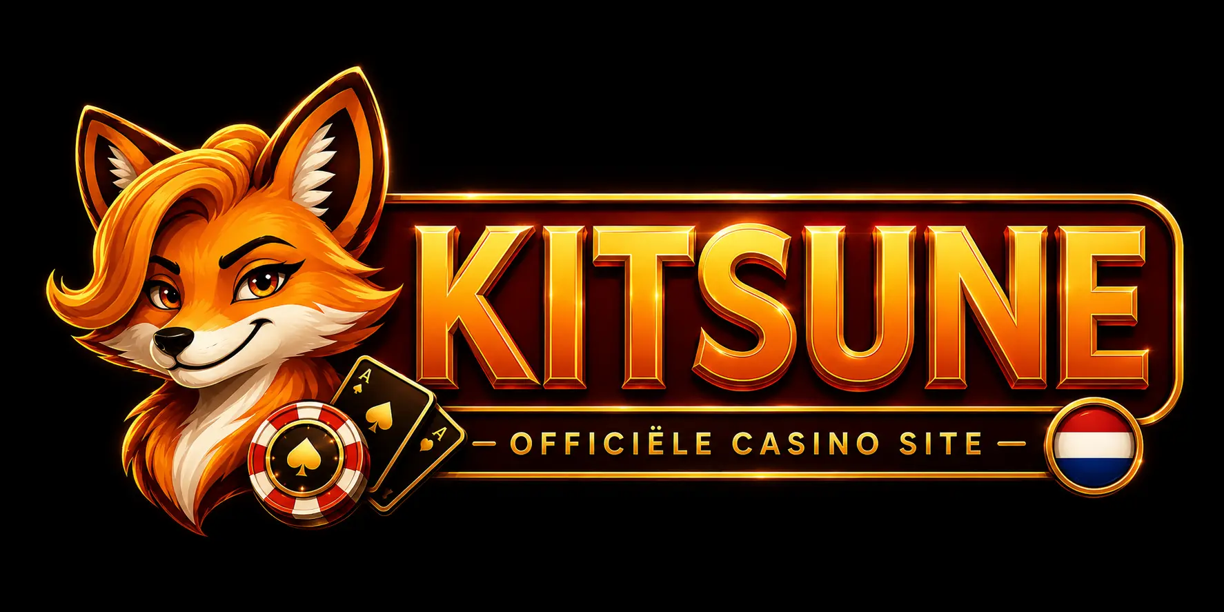Vos-embleem van Kitsune Casino
